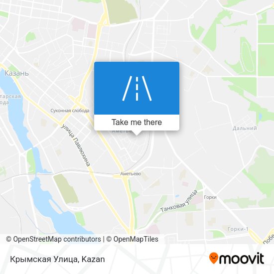 Крымская Улица map