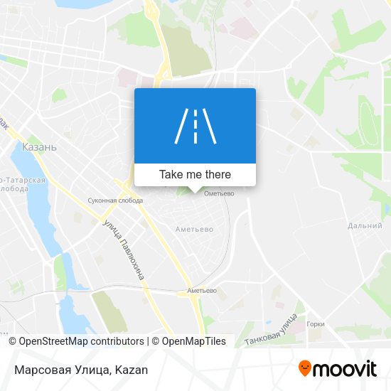 Марсовая Улица map