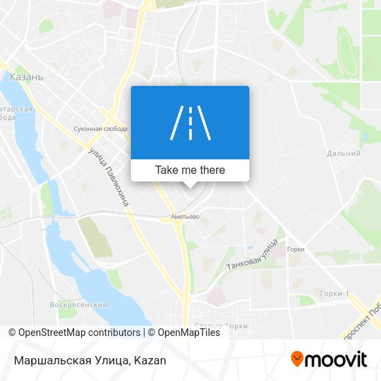 Маршальская Улица map