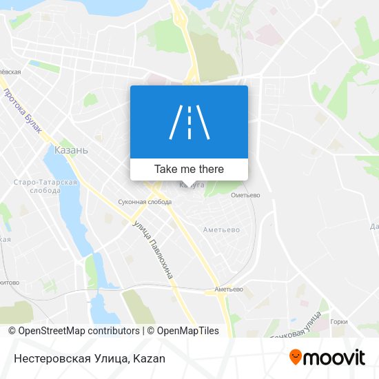 Нестеровская Улица map