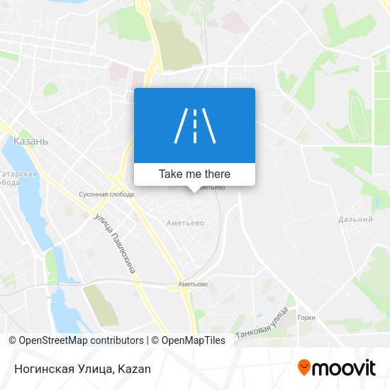 Ногинская Улица map