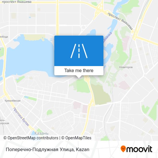 Поперечно-Подлужная Улица map