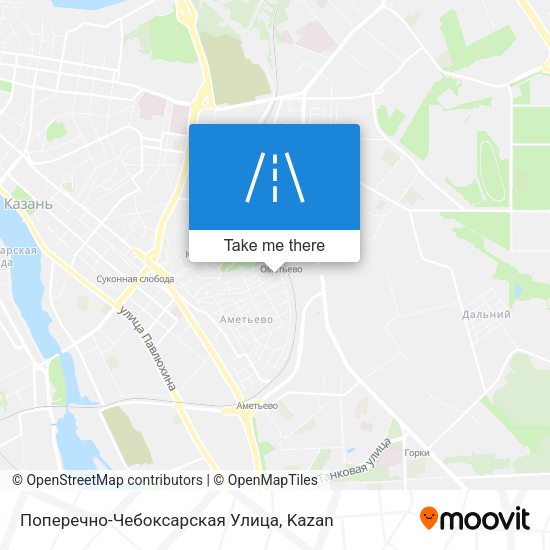 Поперечно-Чебоксарская Улица map