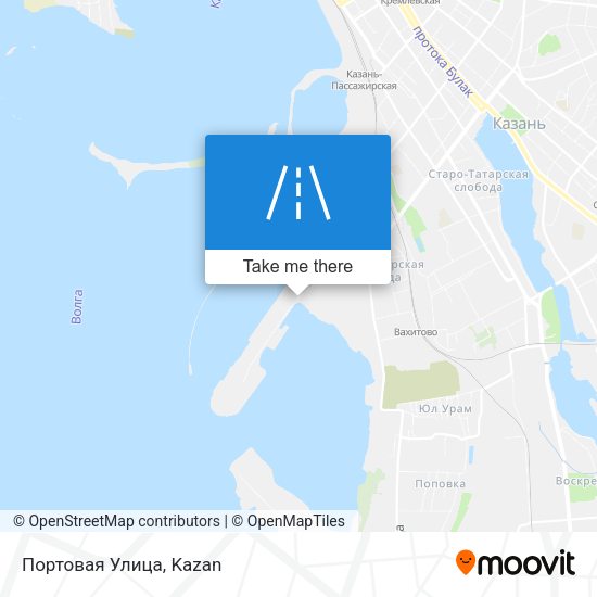 Портовая Улица map
