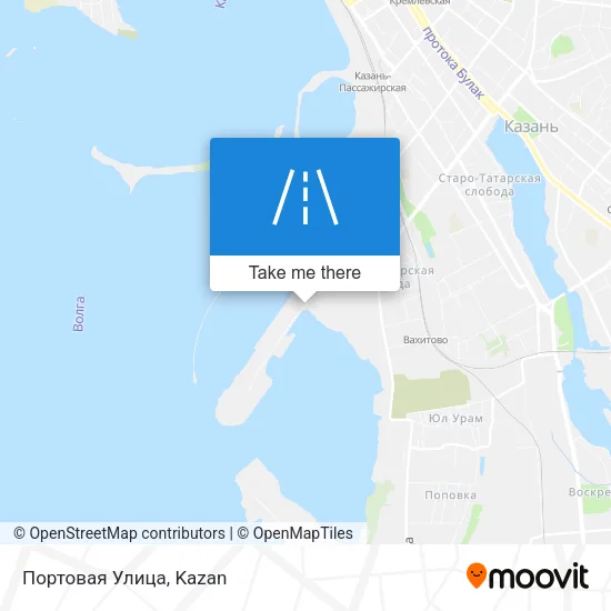 Портовая Улица map