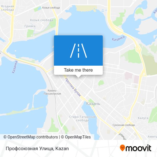 Профсоюзная Улица map