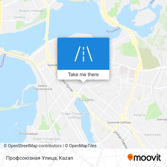 Профсоюзная Улица map