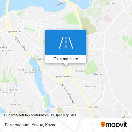Ремесленная Улица map