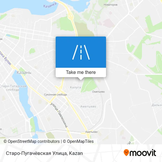 Старо-Пугачёвская Улица map