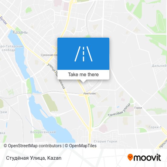 Студёная Улица map
