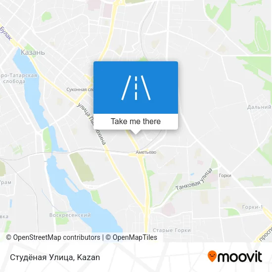 Студёная Улица map