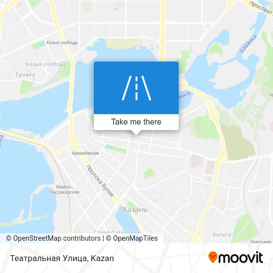 Театральная Улица map