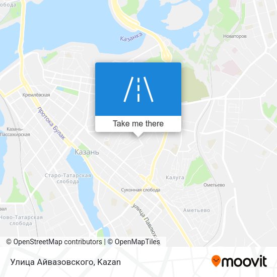 Улица Айвазовского map