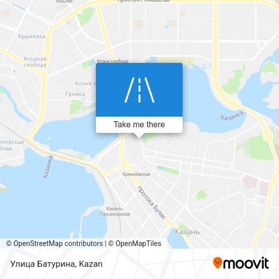 Улица Батурина map