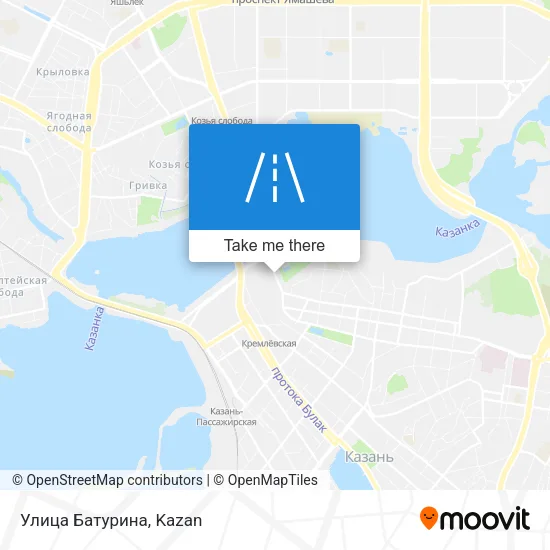 Улица Батурина map