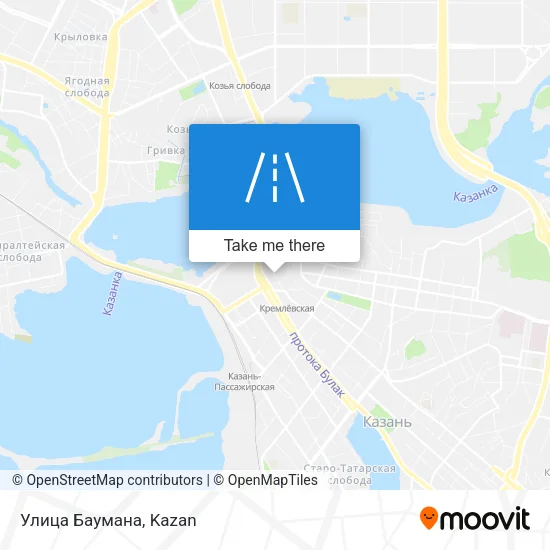 Улица Баумана map