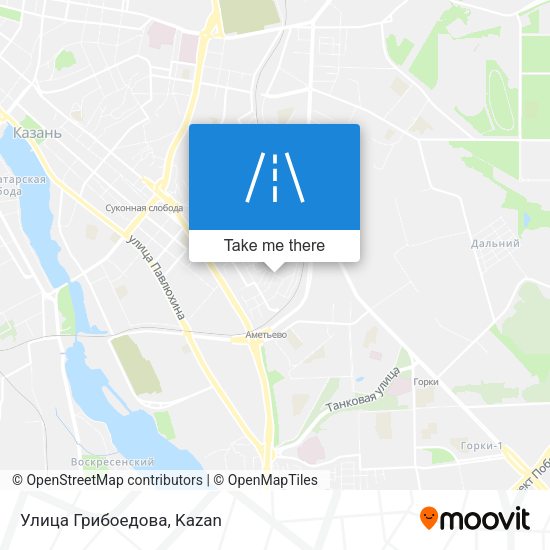 Улица Грибоедова map