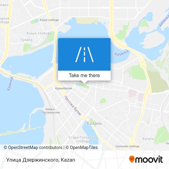Улица Дзержинского map
