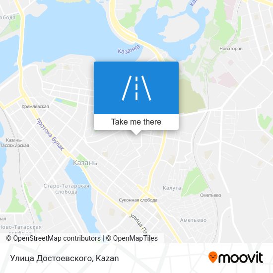Улица Достоевского map