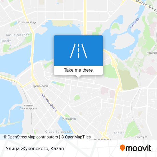 Улица Жуковского map