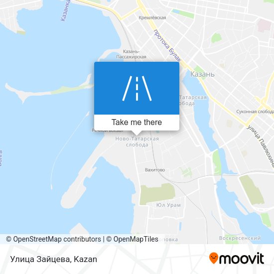 Улица Зайцева map