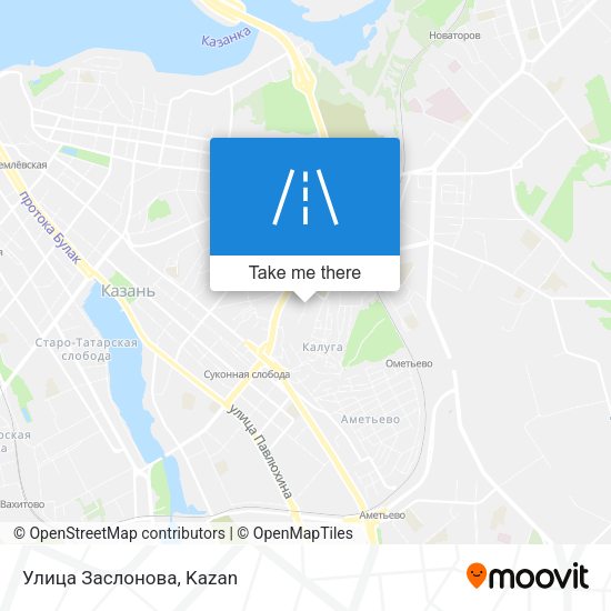 Улица Заслонова map