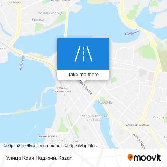 Улица Кави Наджми map