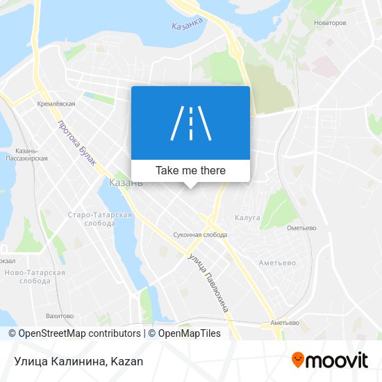 Улица Калинина map