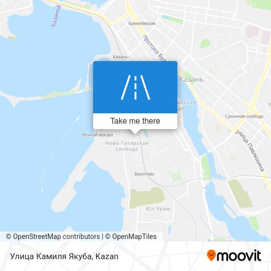 Улица Камиля Якуба map