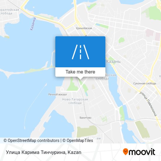 Улица Карима Тинчурина map