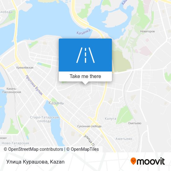 Улица Курашова map