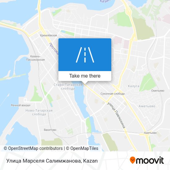 Улица Марселя Салимжанова map