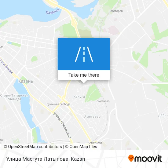 Улица Масгута Латыпова map