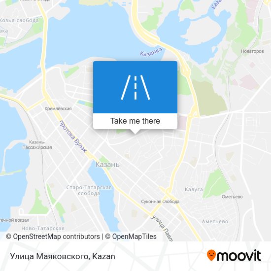 Улица Маяковского map