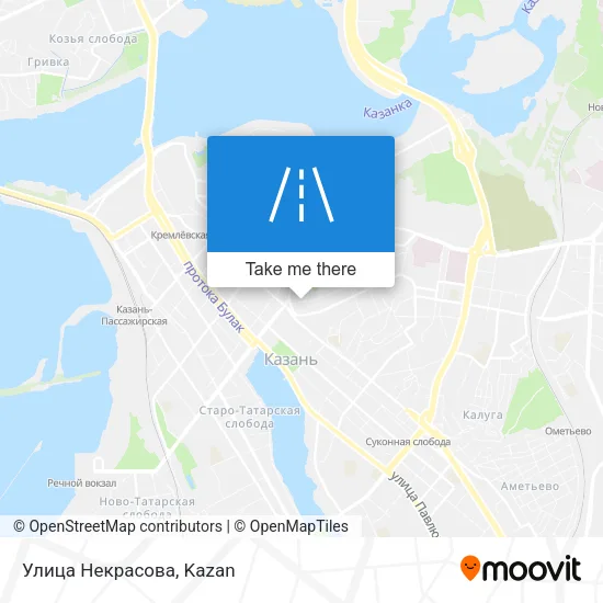 Улица Некрасова map