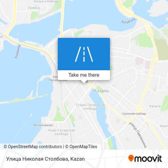 Улица Николая Столбова map