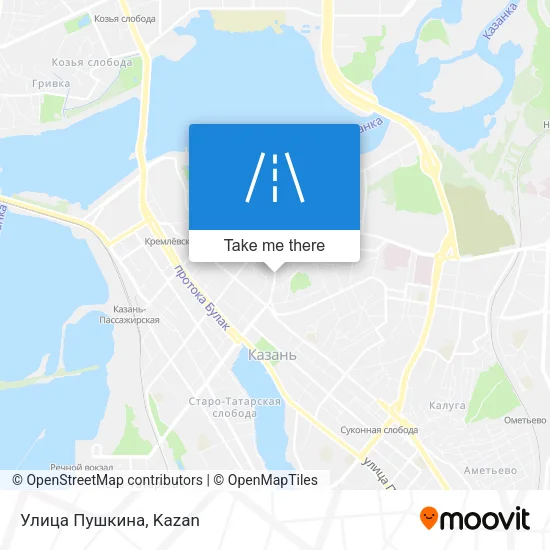 Улица Пушкина map