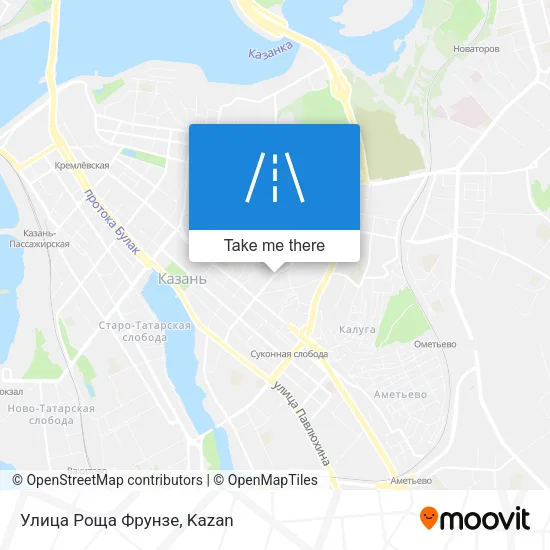 Улица Роща Фрунзе map