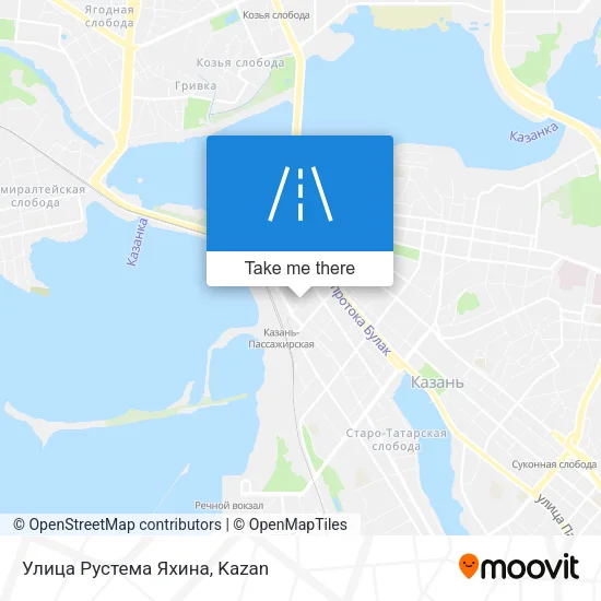 Улица Рустема Яхина map