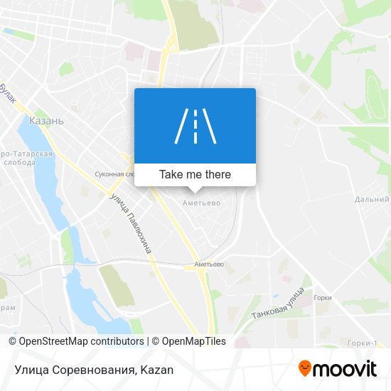Улица Соревнования map