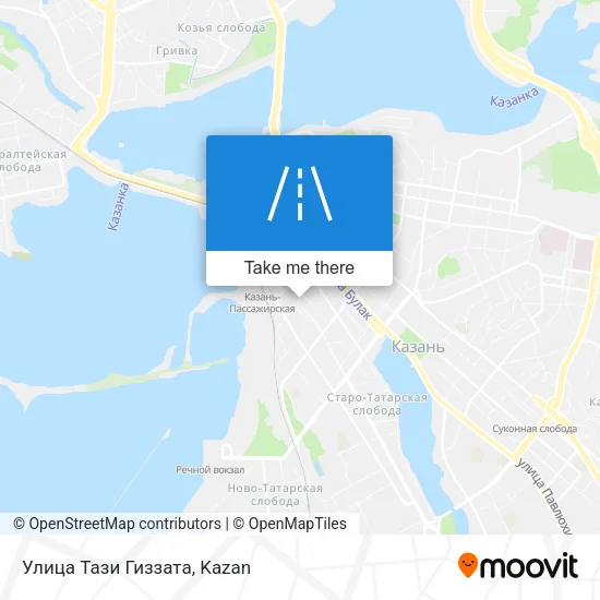 Улица Тази Гиззата map