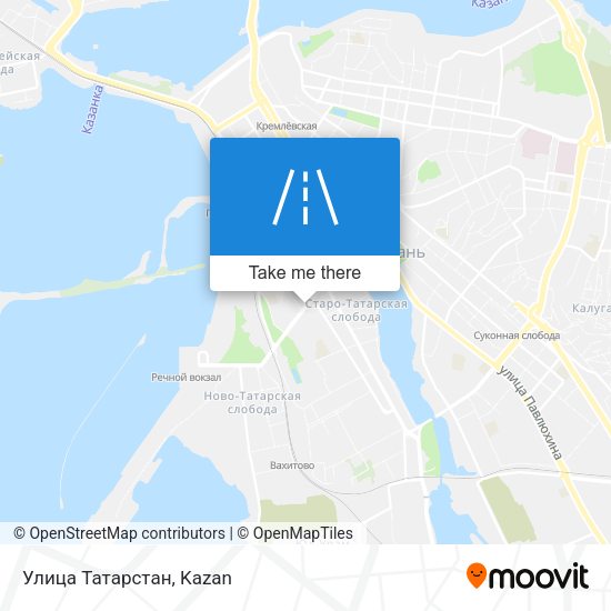 Улица Татарстан map