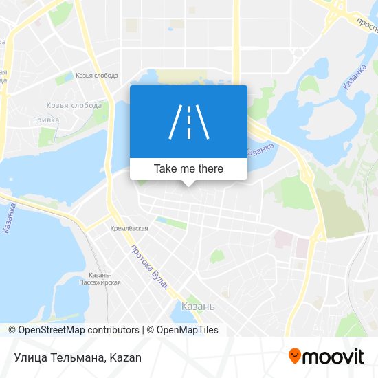 Улица Тельмана map