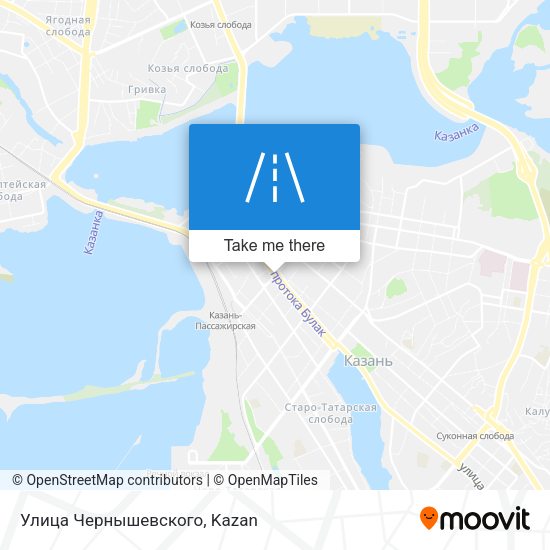 Улица Чернышевского map