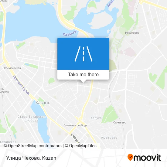 Улица Чехова map