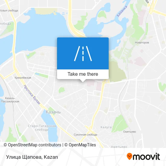 Улица Щапова map