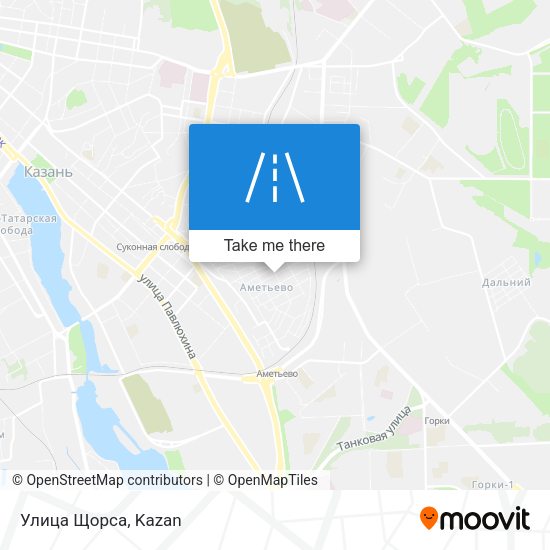 Улица Щорса map
