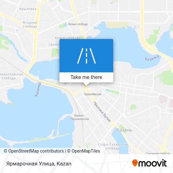 Ярмарочная Улица map