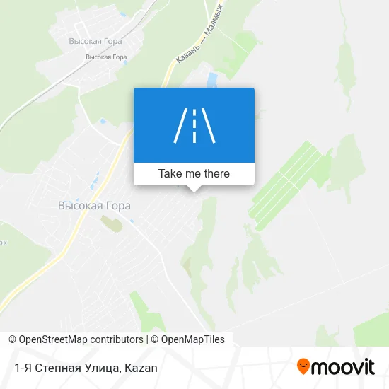 1-Я Степная Улица map