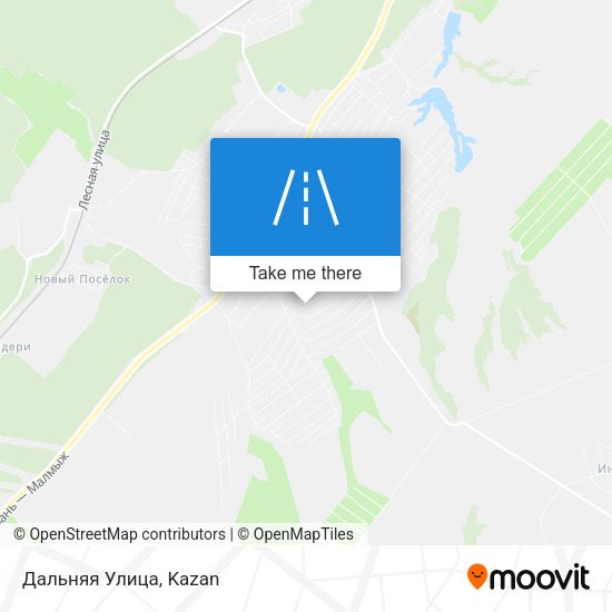 Дальняя Улица map